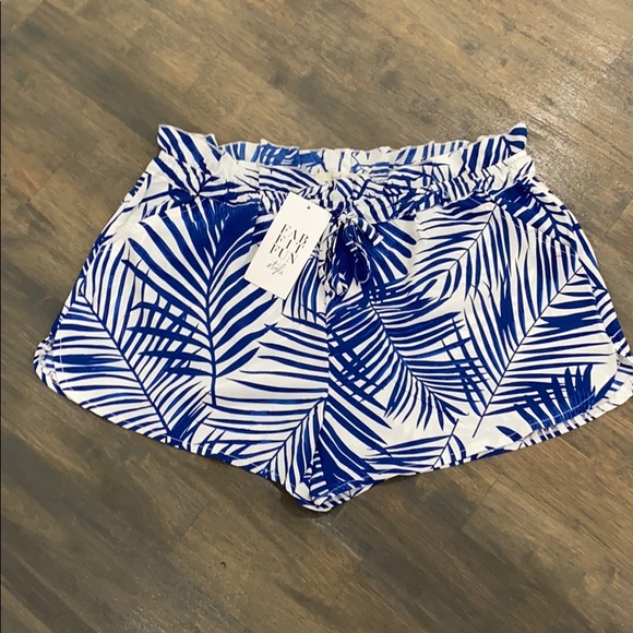 HAGEL BLUE PALM SHORTS - Picture 2 of 5